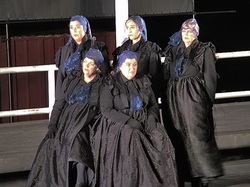 Zeeland Late Summer Festival, Terneuzen. 'The Flying Dutchman' Women.