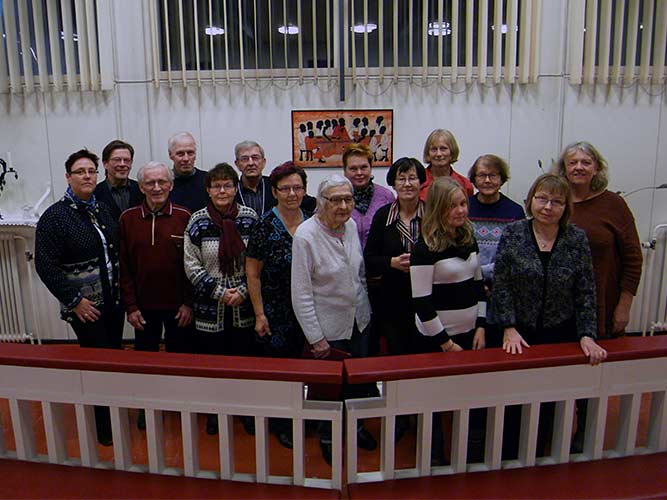 Choir training Church choir Haukivuori.